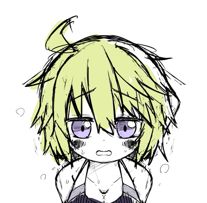 ラフの調整。少し色っぽくなりましたな…ふふ、うひひひひ 