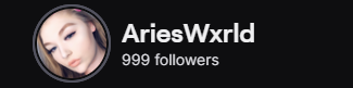 CalystaLynn's tweet photo. GUYS MY FRIEND IS ONE FOLLOWER AWAY FROM 1000!!! She plays fortnite mainly but also has the chillest vibes! please consider helping her out and dropping a follow @arieswxrld https://t.co/L1ceGr0PWg https://t.co/OpWjmZvad1