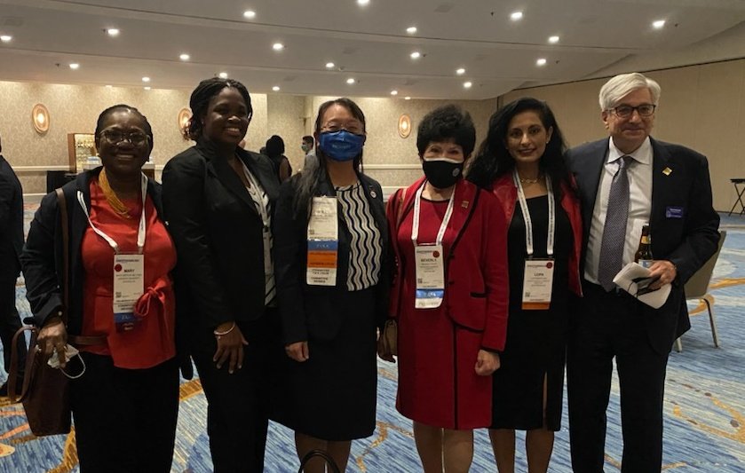 Sher-Lu Pai, MD, FASA, SAMBA-F (@sher_pai) on Twitter photo It was so wonderful to witness <a href="/ASALifeline/">ASA®</a>'s efforts on promoting professional diversity. We enjoyed the mentoring grant reception at #ANES21.
<a href="/BeverlyPhilipMD/">Beverly Philip MD</a> <a href="/HongLiangAnesth/">Hong Liang</a> <a href="/rossrenew/">The Ross</a> @VivianHTMD It was so wonderful to witness <a href="/ASALifeline/">ASA®</a>'s efforts on promoting professional diversity. We enjoyed the mentoring grant reception at #ANES21.
<a href="/BeverlyPhilipMD/">Beverly Philip MD</a> <a href="/HongLiangAnesth/">Hong Liang</a> <a href="/rossrenew/">The Ross</a> @VivianHTMD