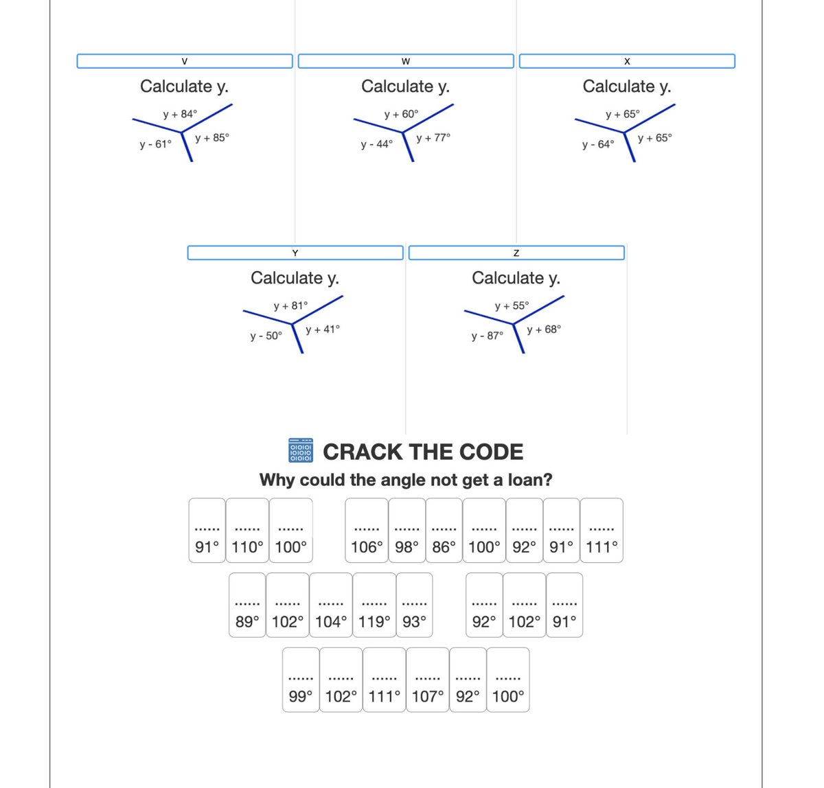 Need a Maths code breaker activity? 

Try my activity generator:
mathswhiteboard.com/MWB/codebreake… 

Select a topic, write a joke or sentence to encode and create. Easy peasy. I have been testing it all week and students have loved it! 
<a href="/mathsjem/">Jo Morgan</a> #ShareStuffSunday #mathswhiteboard #maths