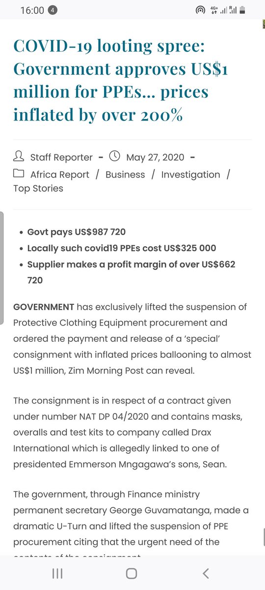 elias_mambo's tweet photo. Documents which shaped our investigations showed that bith health ministry and finance officials played a crucial role in #draxgate https://t.co/MnxTcggs0N