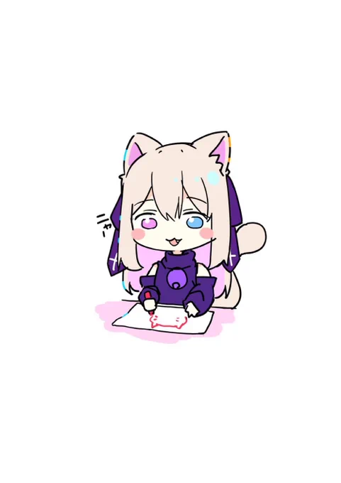 おえかきしゅうちゅうねこ
#てとぅ覧会 