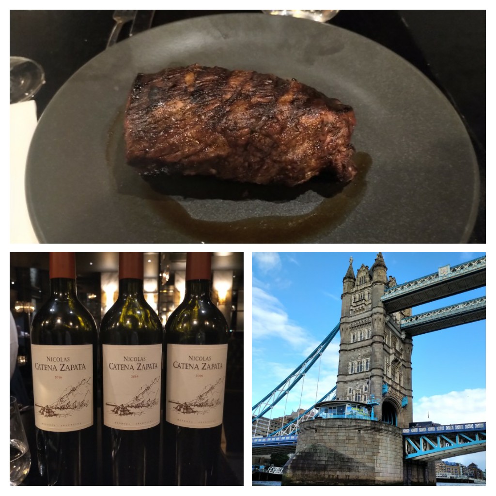 Earlier this week - dinner @ the #GauchoPiccadilly @gauchogroup - Carne 🇦🇷 y un vino 🇦🇷 - #NicolasCatenaZapata @CatenaMalbec looking forward to returning soon again - to #London but also to #Mendoza #LaPirámide