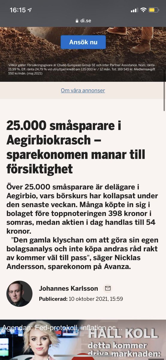 aktiekuken's tweet image. Hej @Investeraren , förlåt måste visst glömt att ha med i min analys att all svensk skattefinansierad media skulle terrorisera #aegirbio med helt orelevanta saker för att förstöra ett uppköp och företagets rykte. Ska tänka på det nästa gång!