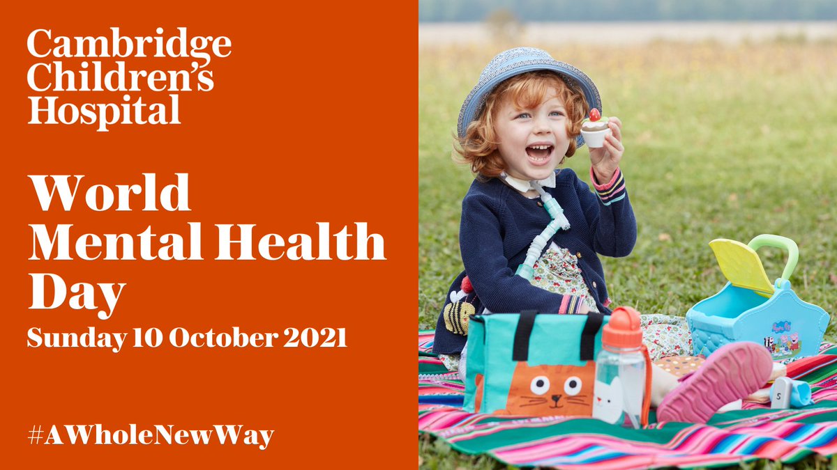 Cambridge Children's Hospital (@cambchildrens) on Twitter photo On #WorldMentalHealthDay we believe it’s time to think about a whole new way of caring for children and young people, where mental health and physical health are treated together, from day one. #AWholeNewWay  #worldmentalhealthday2021 On #WorldMentalHealthDay we believe it’s time to think about a whole new way of caring for children and young people, where mental health and physical health are treated together, from day one. #AWholeNewWay  #worldmentalhealthday2021