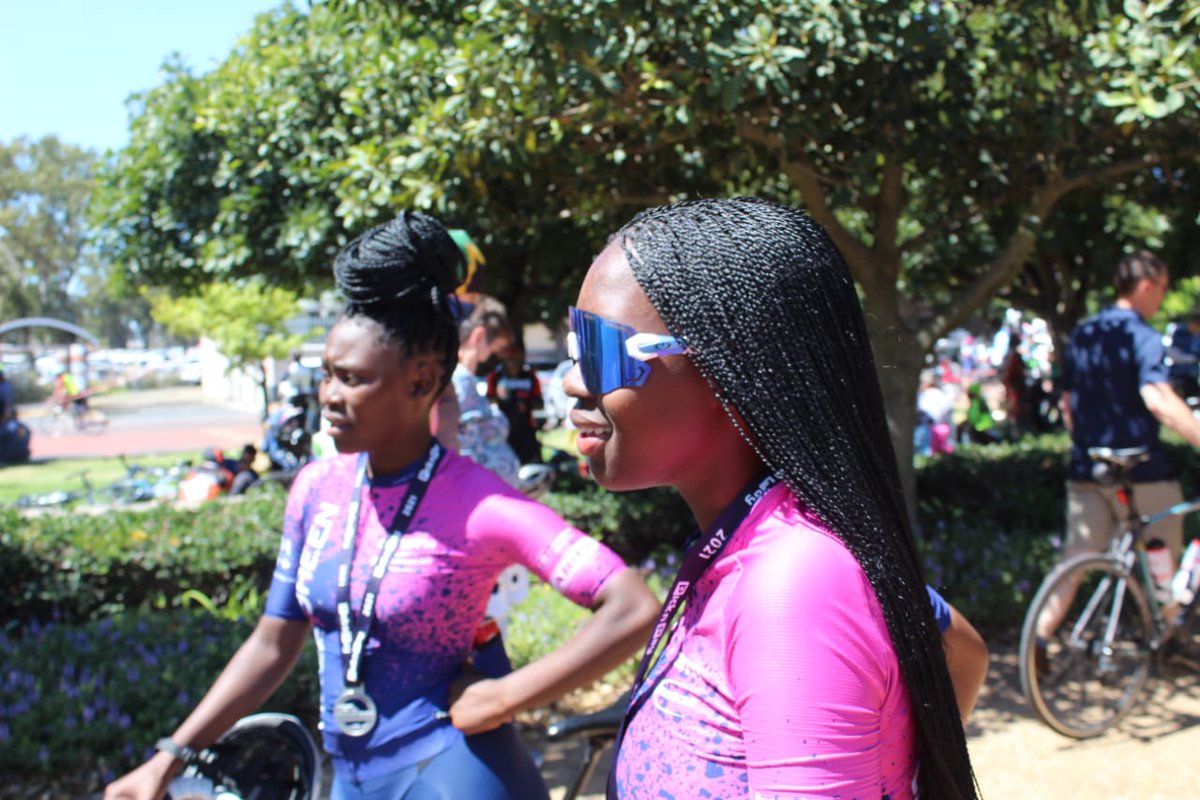 A truly special day for #KhaltshaCycles and #WinterGreenBarrierBreakers seeing our girls take on the 109km <a href="/CTCycleTour/">Cape Town Cycle Tour</a>. This has been part of our goal and we're very proud to have achieved it but it wouldn't have been possible without You the donors.

Thank you!
