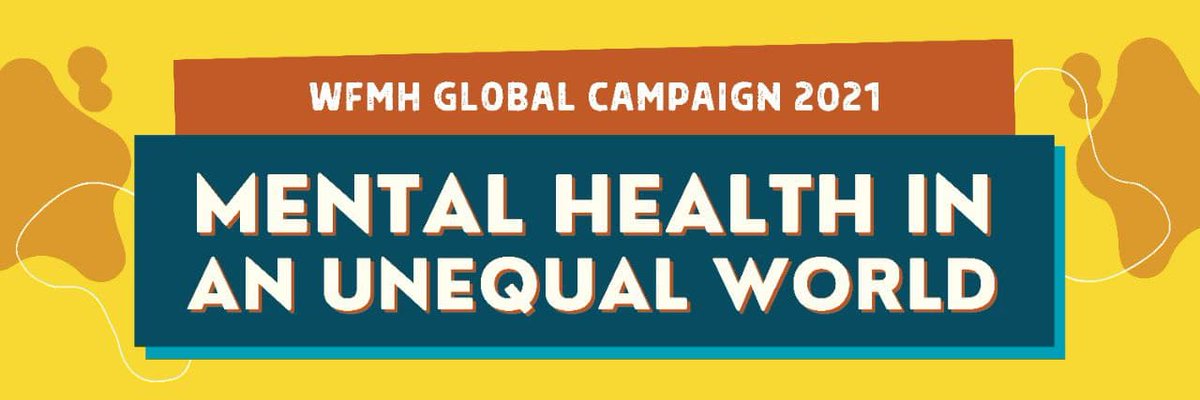 'Social equality is the only basis of human happiness.' - Nelson Mandela The WFMH since 1992 has ensured that #mentalhealth is a priority, and that each of us receives the dignity of care that we are entitled to. You can learn more about the campaign at wmhd2021.com