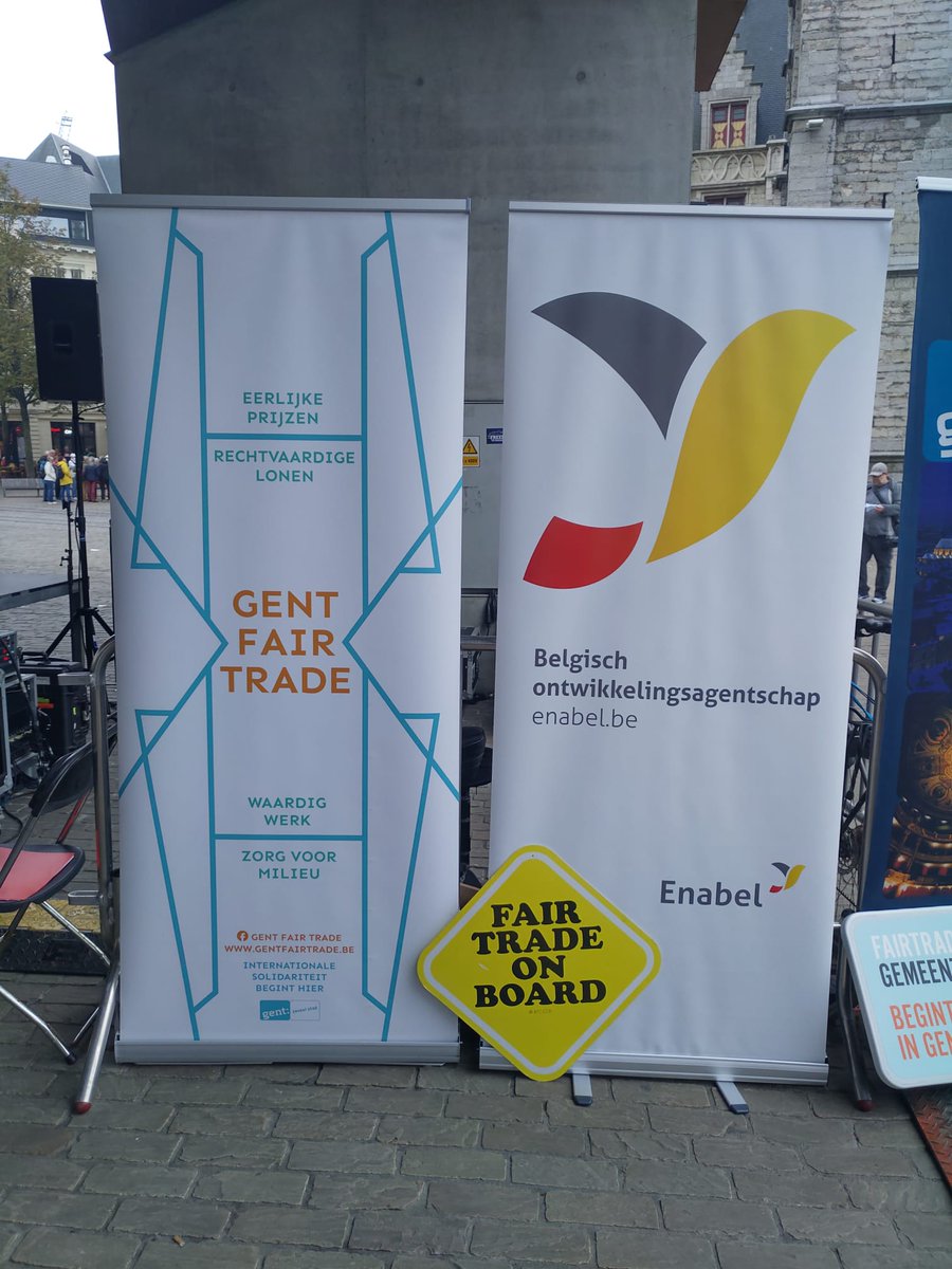 Een ☕ #FairTrade koffie, alstublieft! Kom naar Gent 🇧🇪 tijdens de #WeekVanDeFairTrade voor de lancering van een mobiele fair trade koffiebar in aanwezigheid van <a href="/jeanvanwetter/">Jean Van Wetter</a>. Een initiatief gesteund door Enabel.  

👉 Meer info: bit.ly/3AcrY0t
#EnablingChange