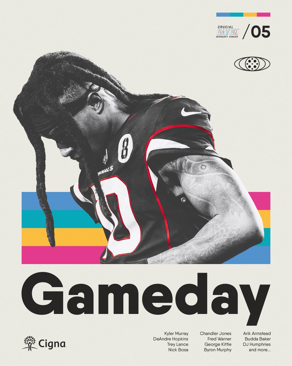 AZCardinals's tweet photo. No day better than today.

📺 1:25pm on FOX https://t.co/FNaMhqYhAd