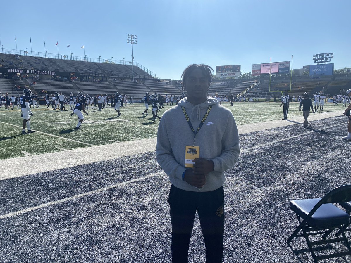 Toledo gameday visit thank you for the invite @RickyCicconeUT