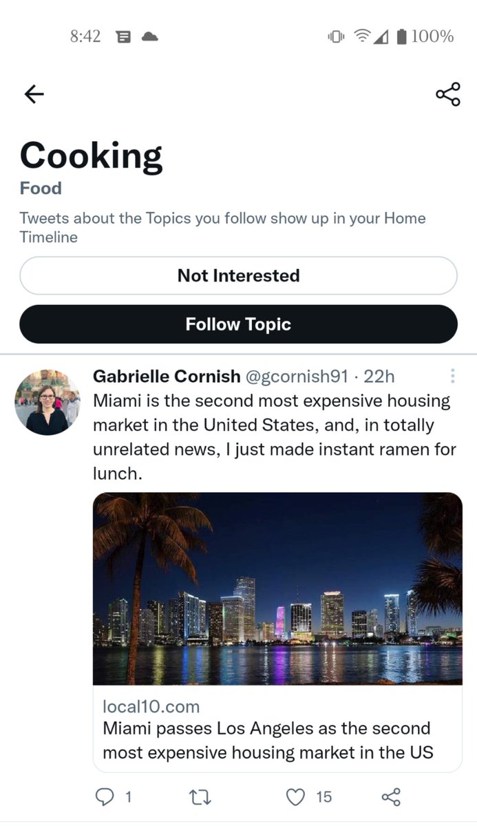 AlissandraReed's tweet photo. @gcornish91 Twitter said thank you for this high quality food content
Also RIP guess I'll never make it back to SoFla after all https://t.co/ksyK8ApNZh