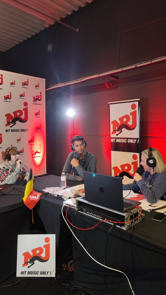 .<a href="/khalidnrj/">Khalid NRJ</a> et <a href="/WendyNRJ/">Wendy NRJ</a> accueillent <a href="/maisiehpeters/">maisie peters</a> qui chantera ce soir au #nmtwex ! Branchez-vous pour écouter son interview nrj.be/radioplayer  📻