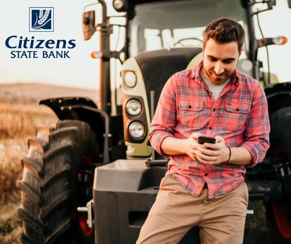 BankCitizens's tweet photo. Make financing convenient through Citizens State Bank. 🤝
.
Check out our mobile banking services to give you an all-access pass to your financial accounts! Anytime, anywhere, we are there for you on-the-go. ⭐️
.
🌐 https://t.co/OJUOJVt1mG https://t.co/swfEMw4Ru2