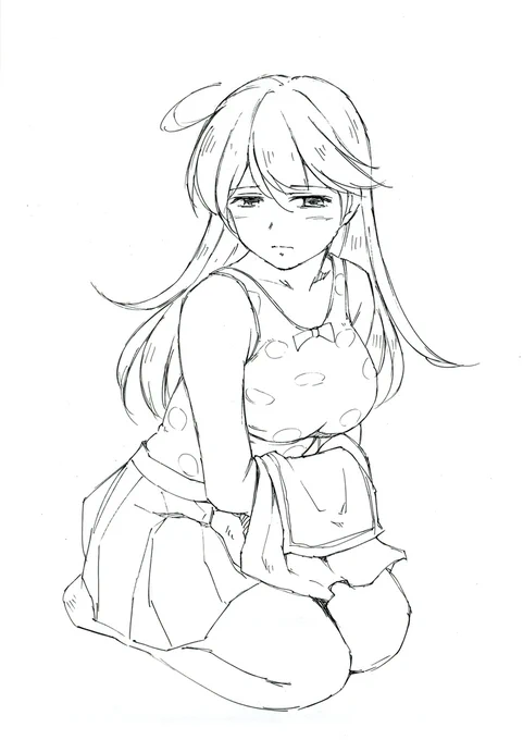 #秋だけどまだ全然暑いので水着絵再掲してもいい
ホントまだ暑いですね😅 