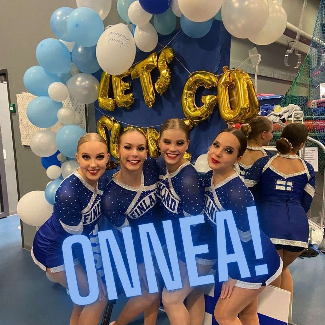JaguarsSpirit's tweet photo. Cheertanssi joukkue sijoittui MM-kisoissa mahtavasti hopealle!! Super isot onnittelut koko joukkueelle ja erityisesti JSA:n nelikolle: Karla, Miisa, Meri ja Saana!! 🔥🔥🔥🔥🇫🇮🇫🇮🇫🇮🇫🇮🇫🇮🇫🇮🇫🇮🇫🇮🇫🇮🇫🇮
#cheertanssi #jaguarsspiritathletes #jaguarsperhe #jyväskylä #liikuntapääkaupunki https://t.co/4VWekVC4Gh