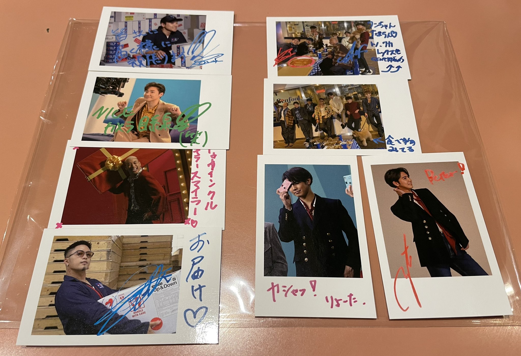 【予約中！】 片寄涼太カード 千社札 岩田剛典 スクエアステッカー 3w ミュージシャン