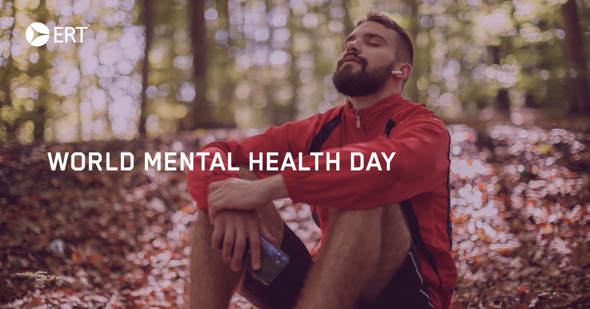 ERTglobal's tweet photo. On #worldmentalhealthday,  ERT recognizes the importance of monitoring mental health during clinical trial drug development. In our recent blog, industry experts assess the effects of medications on #suiciderisk in #clinicaltrials. https://t.co/pp8JQj7rf5 https://t.co/yHo2SqHx4D