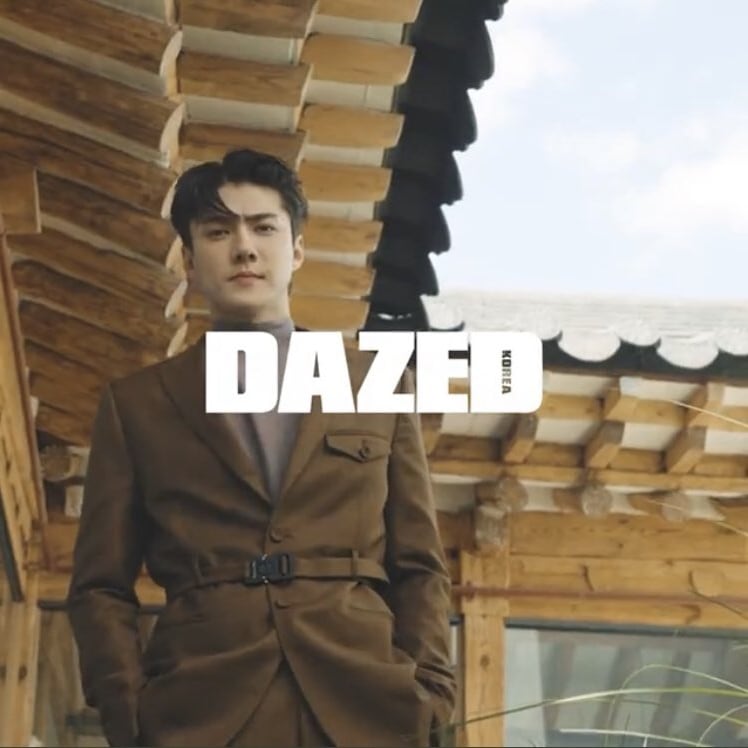 OSH_EXOLCHILE's tweet photo. [#OFICIAL | 101021] Actualización de dazedkorea junto con  #SEHUN  en su cuenta  de instagram

Cr.  @dazedkorea
Vía. Instagram https://t.co/cJyv9eaUld