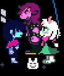 aretherebuns's tweet photo. There are bunnies in Deltarune (2018)! 🐰 https://t.co/fx2N1NHsLP