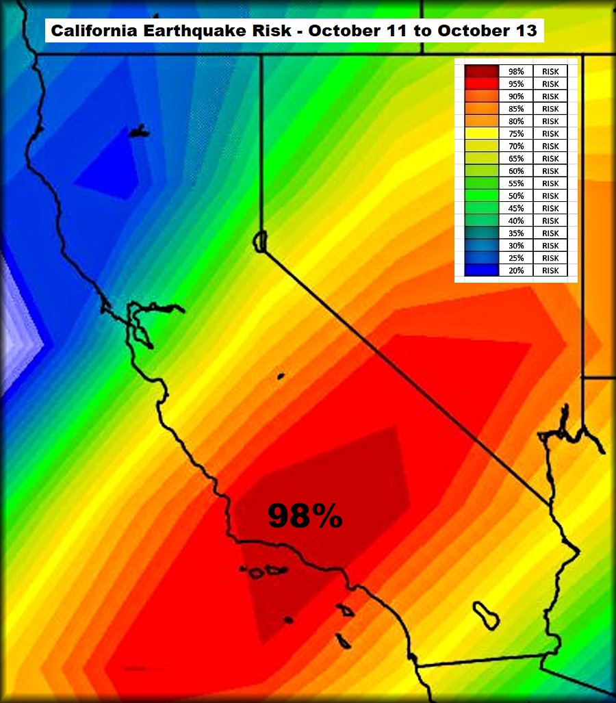 WARNING: Major earthquake is likely NW of Los Angeles (possibly on the Garlock fault) during the next 72 hours - quakeprediction.com/Los%20Angeles%…