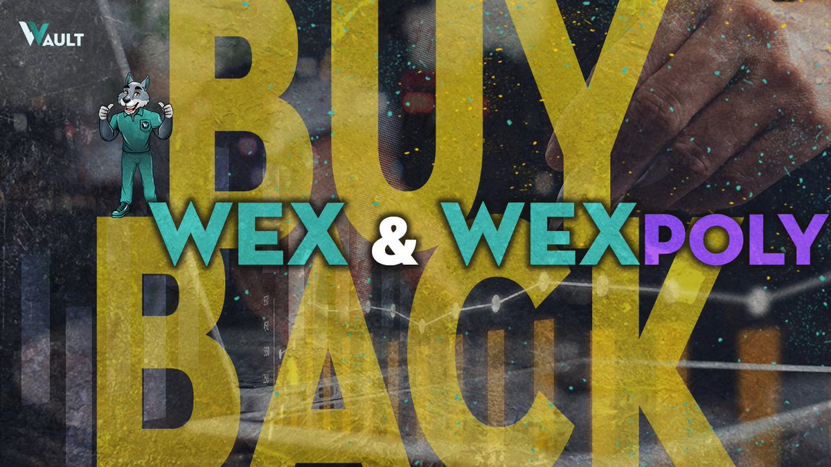 Wault_Finance's tweet photo. "Looking back I see
I had the flame in me.
I'm the wind
That's carrying change." -Christina Perri

We're doing #buybacks of:
64,500$ worth of  $WEX 🔥
30,500$ worth of  #WEXpoly 🔥

(Buybacks will be in 2 parts. Going to $WUSD Treasury Peg)

#DeFi #BSC #Polygon #YieldFarming https://t.co/ZgBwsKeJmc