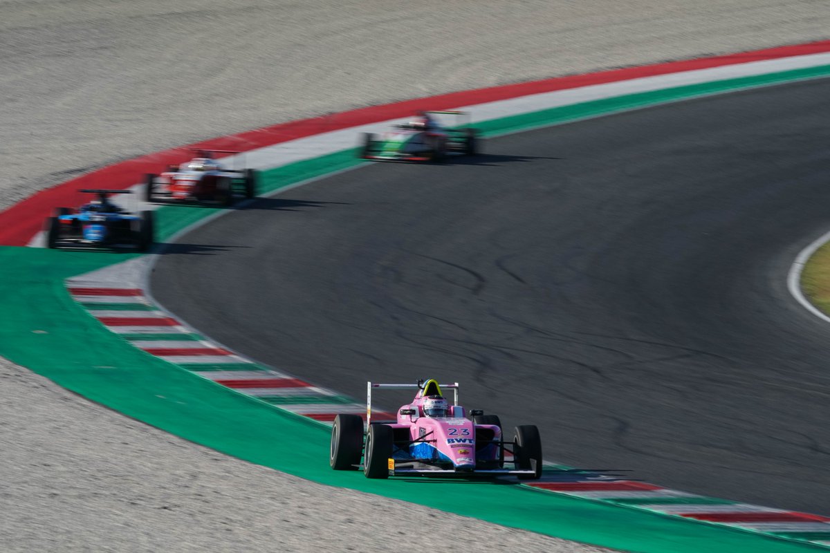 MMosport's tweet photo. #BAAAAM - it's the 2nd #F4italy #WIN 🏆 for 1️⃣0️⃣ @JoshuaDuerksen1 🇵🇾 in #race III @MugelloCircuit  🥳 

P8 2️⃣3️⃣ #ErickZuniga 🇲🇽
P20 4️⃣1️⃣ #JonasRied 🇩🇪

Great race as well by Erick and Jonas 👏

Tremendous success of the whole Team. Thanks to all.

1 more round to go in 14 days 👊 https://t.co/J2gBJW32My