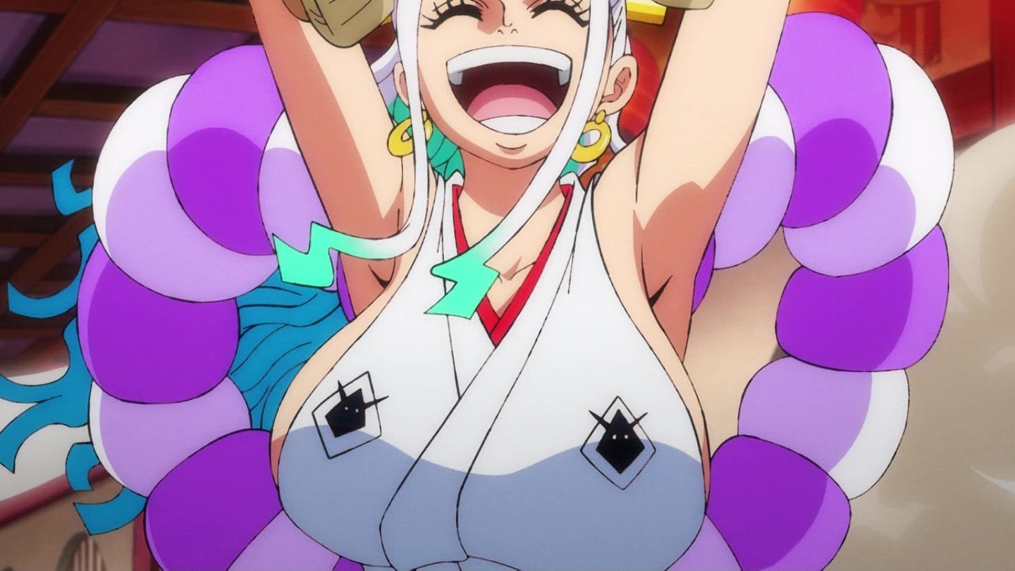 The Yamato side tiddy was real on the newest episode of One Piece. 