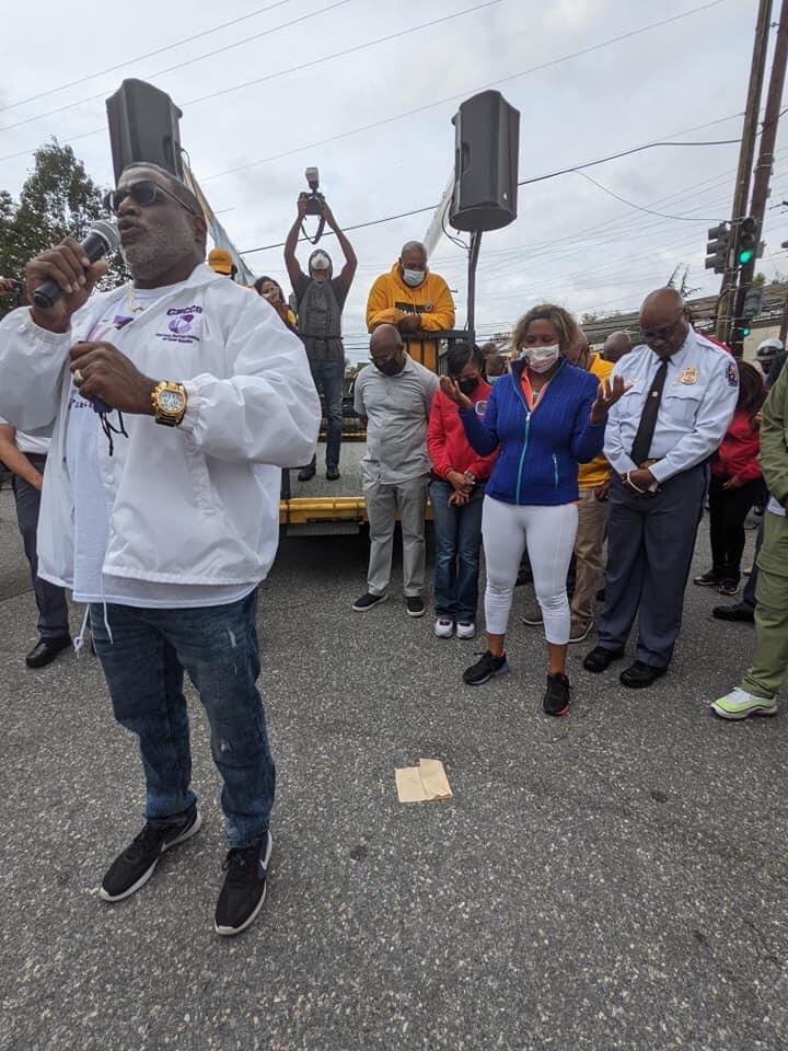 In District 8 on Saturday, we had the kickoff of the National Faith &amp; Blue Weekend. The purpose of the event is to have local law enforcement &amp; Faith leaders come together to break down barriers &amp; strengthen their collective efforts for the community. We all need to be united! D