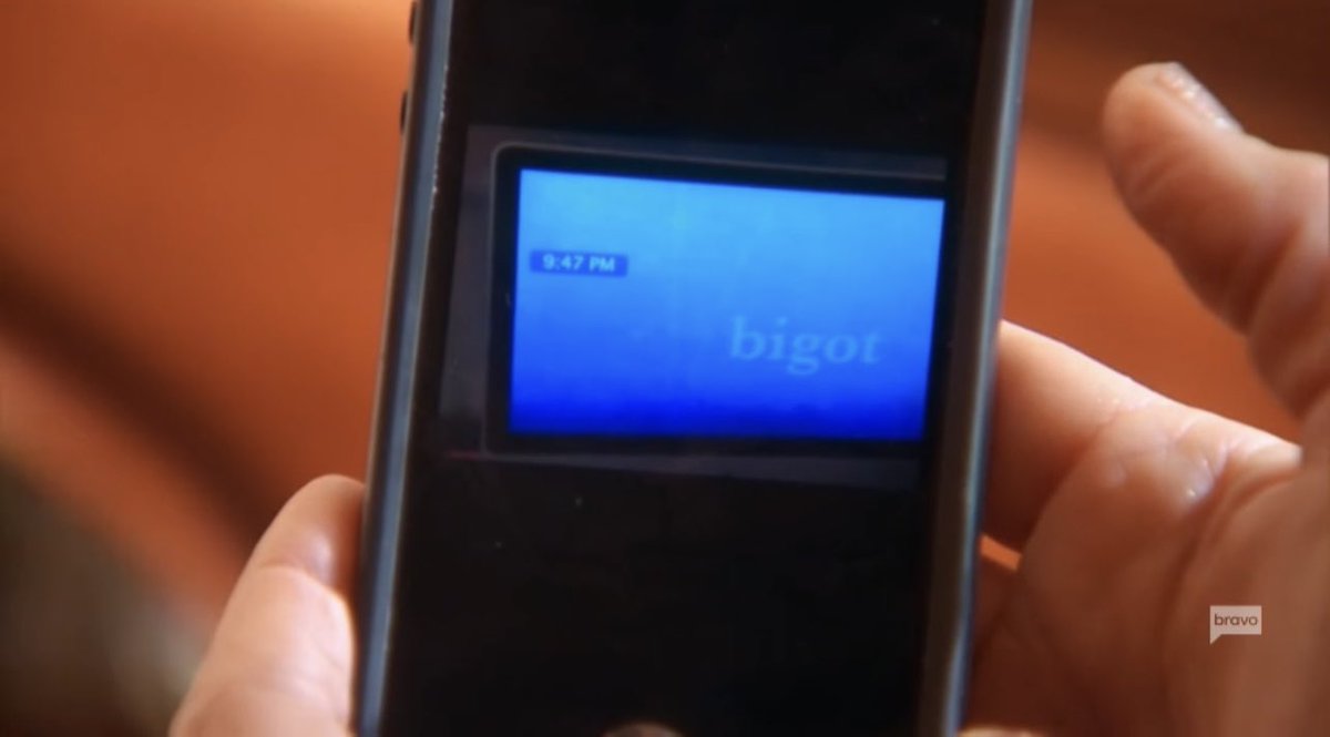 RealBravoholic's tweet photo. waking up and reading my drunk texts from last night https://t.co/HHA7ybf6Xf