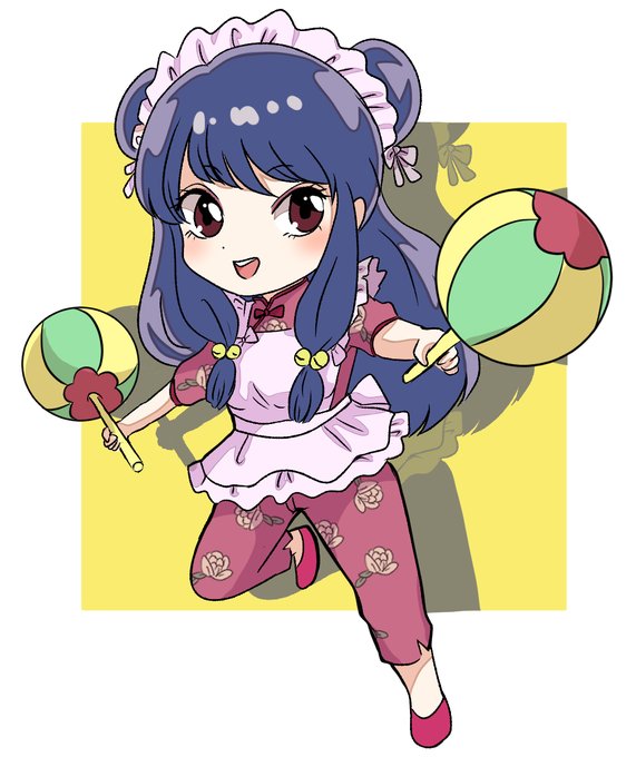 #みんなのシャンプーみせて 
30年以上前のキャラデザとは思えない、ぎゃんかわ、、、 