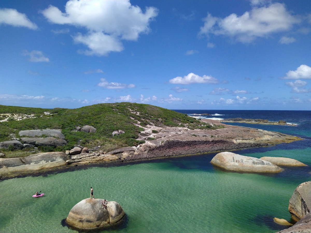 sailingmumma's tweet photo. What an epic week exploring the beautiful south west of Western Australia! Elephant Rocks and Green Pools were absolutely magnificent. https://t.co/zNFVbymOqB