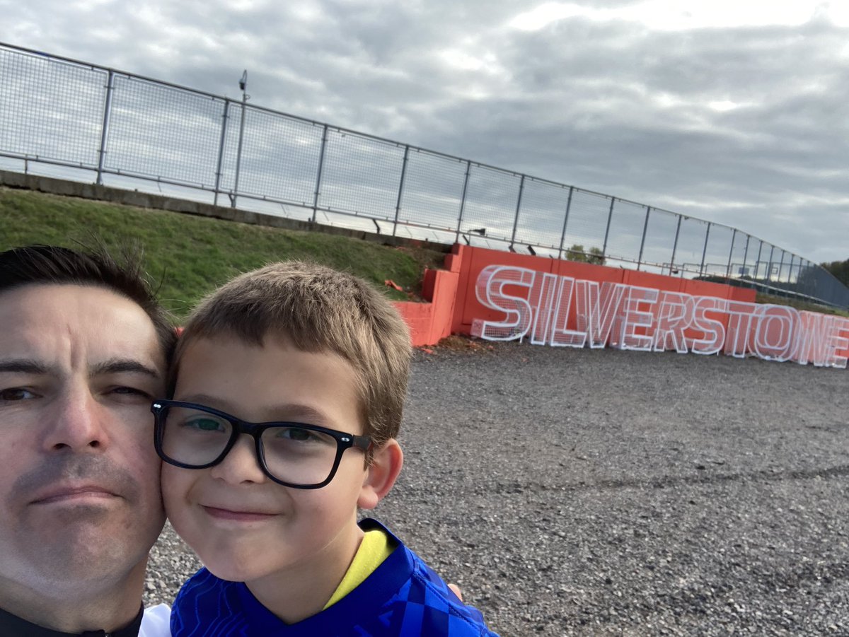 ianrobertclarke's tweet photo. Lots of fun taking part in the @runsilverstone family mile today! 🏃♂️ 🏃♂️ #runsilverstone https://t.co/60AOTPtjME