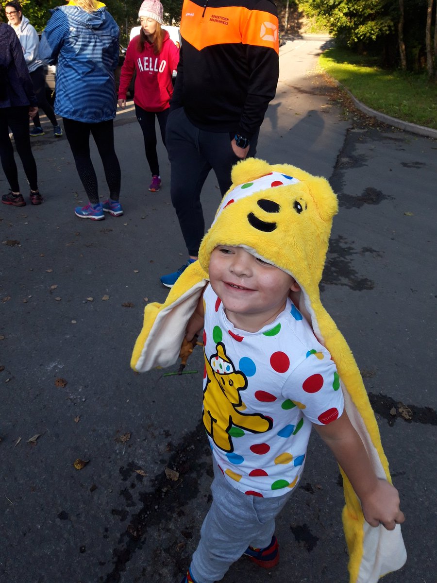 tracy03031982's tweet photo. @HawthornPrimary Vaughan on a 2 mile ramble with Regan and our running club raising money for children in need. https://t.co/stH72EjacO