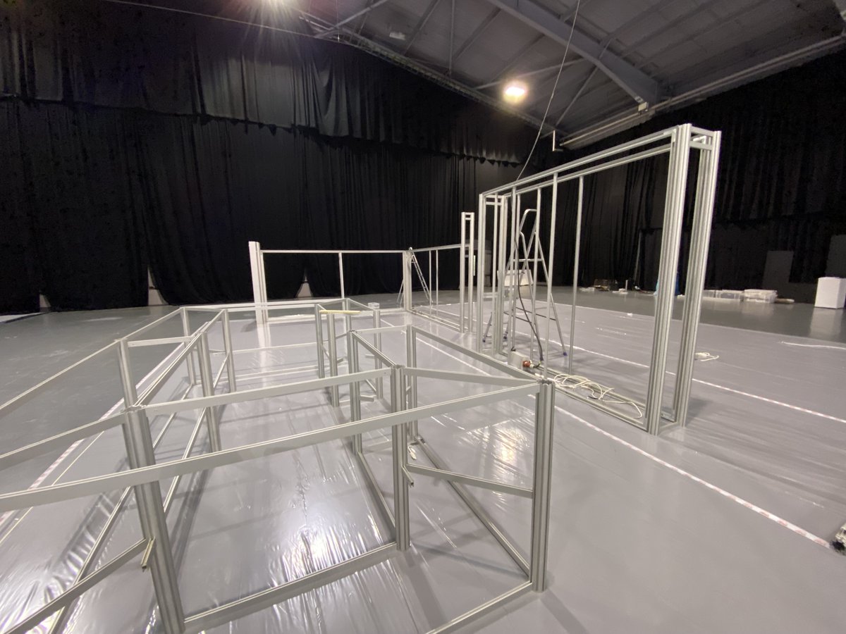 dc3design's tweet photo. #modularstand #installation today ! #dc3design #modular #exhibitionstand #exhibitions #events https://t.co/DCI7uGasda