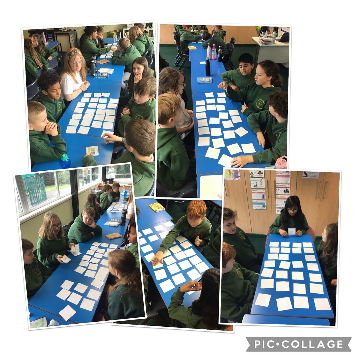 BradleygreenY6's tweet photo. In French this week, our focus was looking at different types of shops in french. We then applied all of this by playing a game of pairs! The children absolutely loved it and it was fantastic to hear their french vocabulary developing further. 💚 https://t.co/a1TIftpjVv