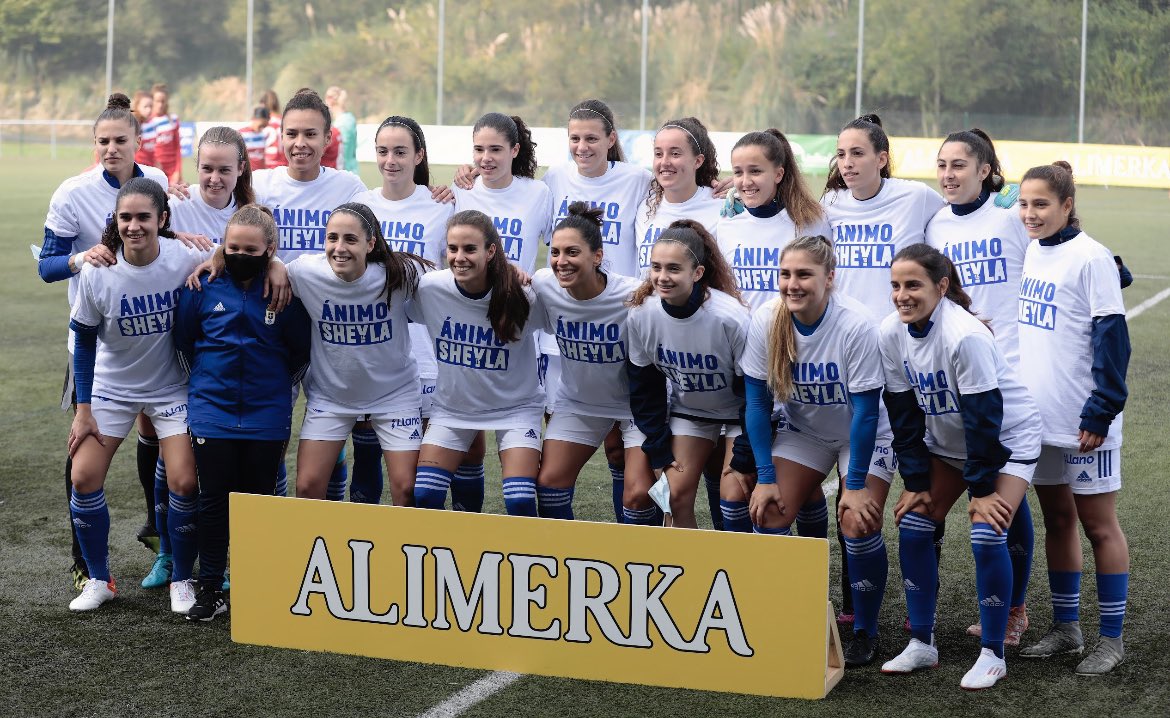 RealOviedoFem's tweet photo. 👌🏻 El punto de hoy tiene una dedicatoria especial. 

💪🏻💪🏻 @sheylaandrino7 
🔵⚪️

#RealOviedoEspanyol #Juntinas https://t.co/hO7ZMJSlHZ