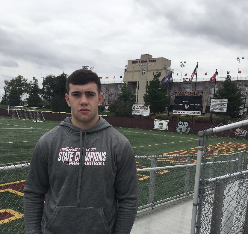 Had a great time touring the facilities and attending the game at Bloomsburg  yesterday. Thank you <a href="/SheptockFrank/">Frank Sheptock</a> and @DJKoulianos_BU for inviting me #GoHUSKIES <a href="/SJPrep_Football/">St Joe’s Prep Football</a>