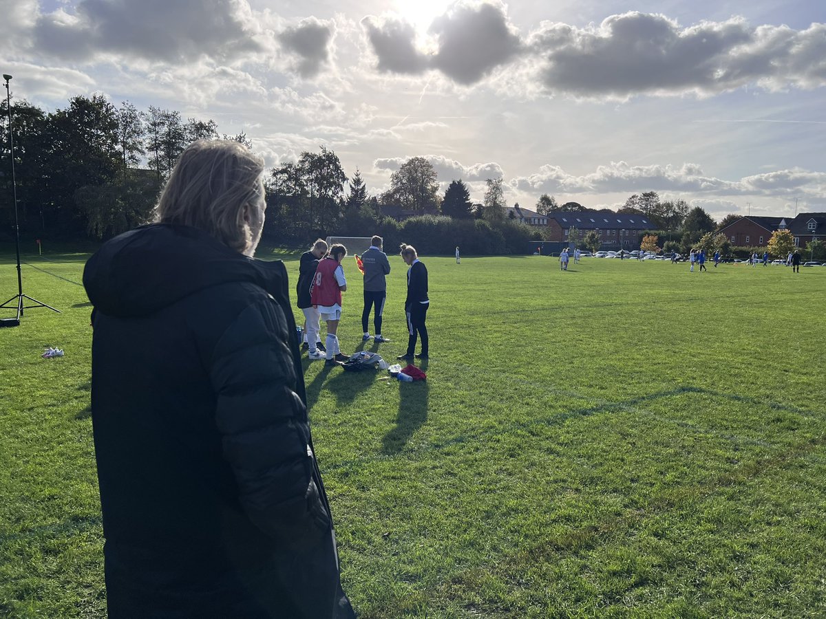 📸 | Brilliant to see Director of Football <a href="/RobbieSavage8/">Robbie Savage</a> cheering our Women’s Team on today!

He genuinely never stops!
