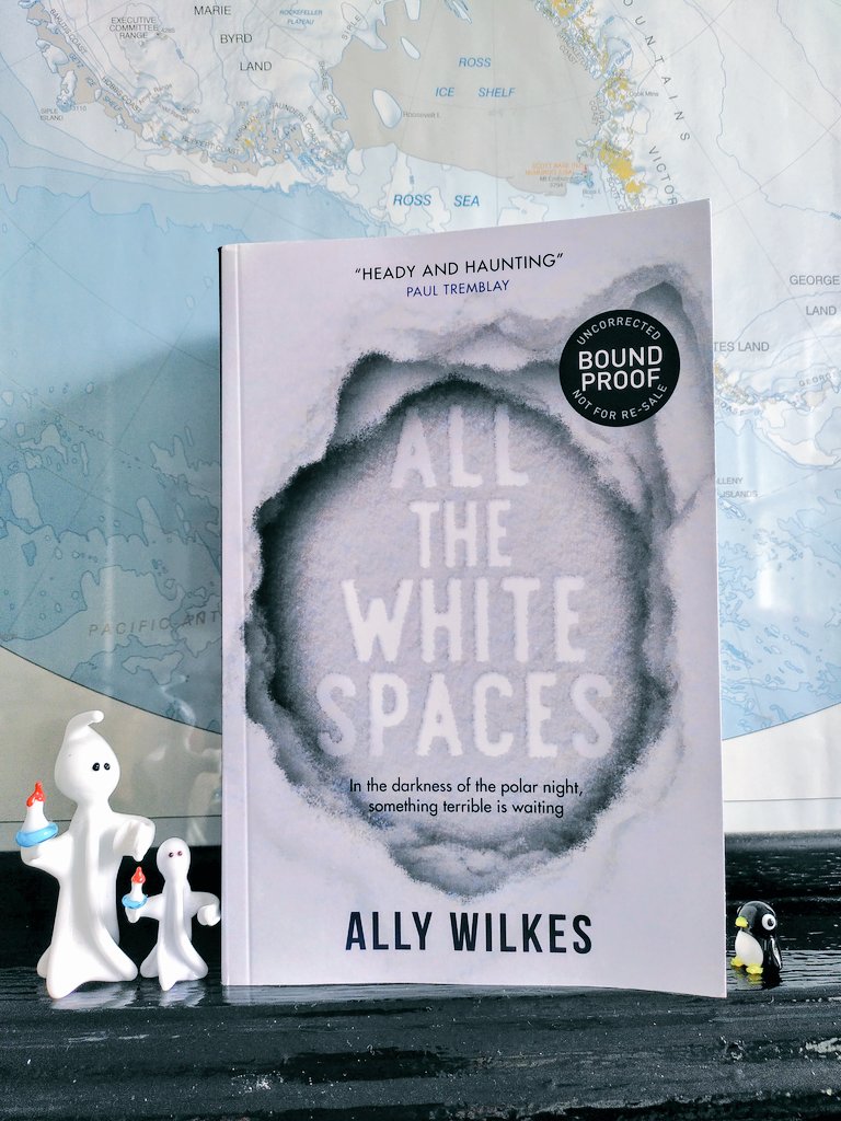 UnheimlichManvr's tweet photo. Here he is! My incredibly large SON, aka the UK ARC for ALL THE WHITE SPACES. 584 pages of spooky Antarctic survival / supernatural horror! With a huge, very special thank-you to @paulGtremblay for that glorious dream of a cover quote 🖤❄️ https://t.co/gNsqPlEJ82