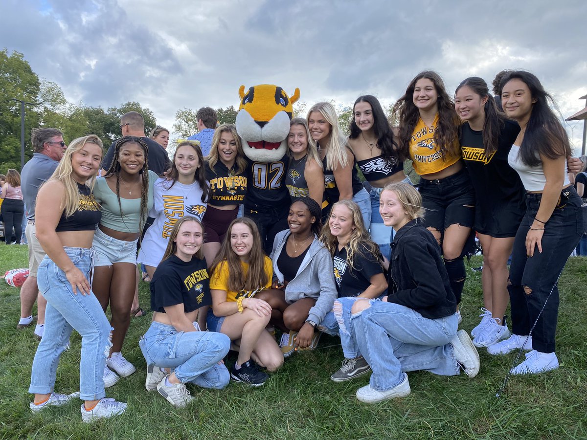Towson_GYM's tweet photo. We love the 🐯!! https://t.co/5TAHBBOrfv