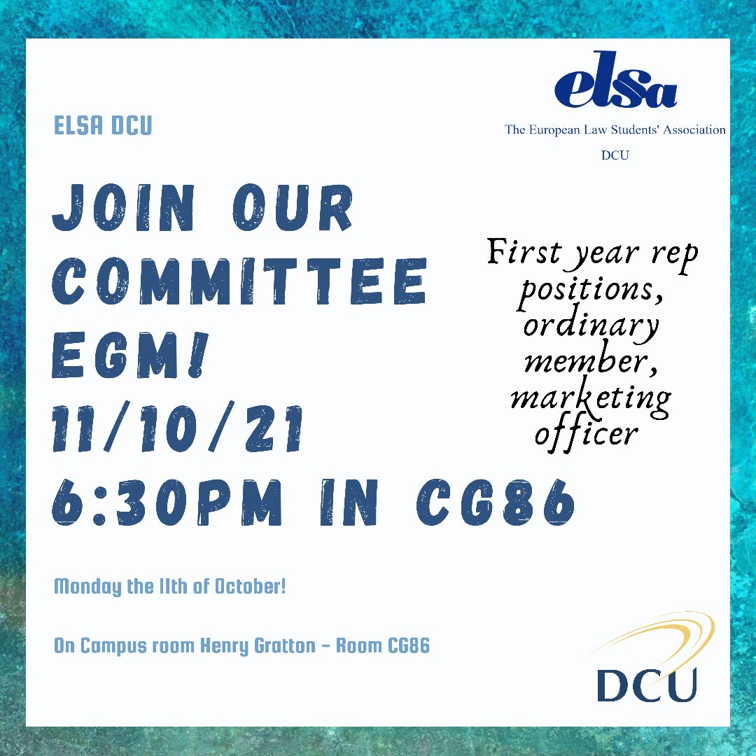 ELSA DCU tweet media