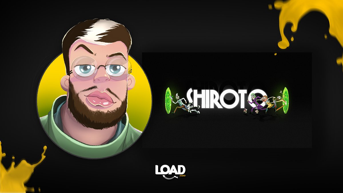 load_studio's tweet image. Avatar et bannière YouTube pour @ShirotOfficiel☄️

💛&amp;amp; 🔃 appréciés !🤗

#twitchdesigner #graphicdesigner #twitch #illustrateur #dessin #avatar #banniere #youtube #pp #rt