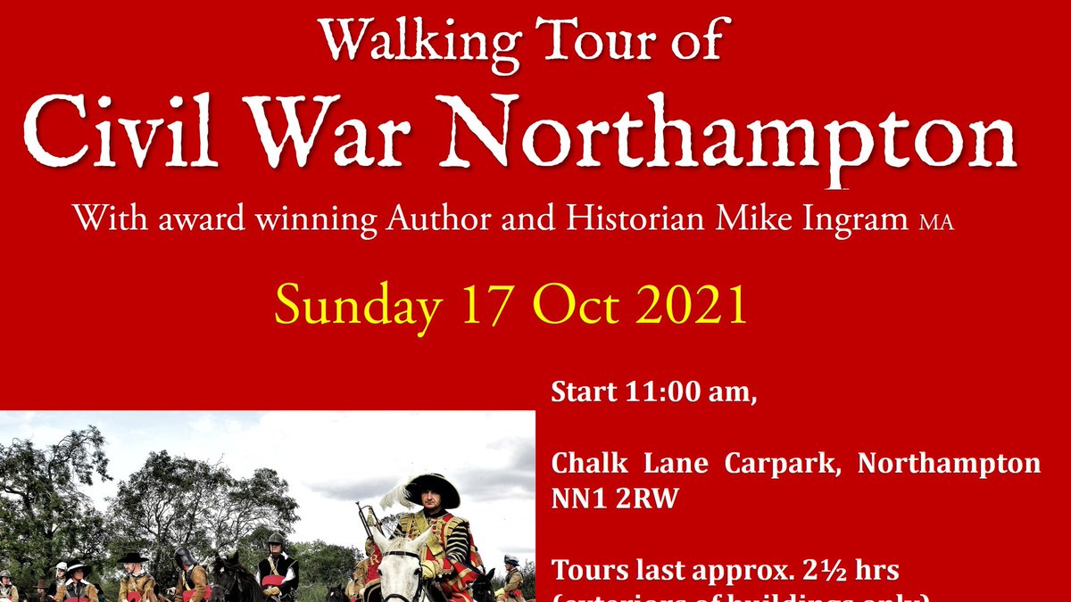 This Sunday's tour. See the website mikeingramhistory.com/northampton-to… for full details.