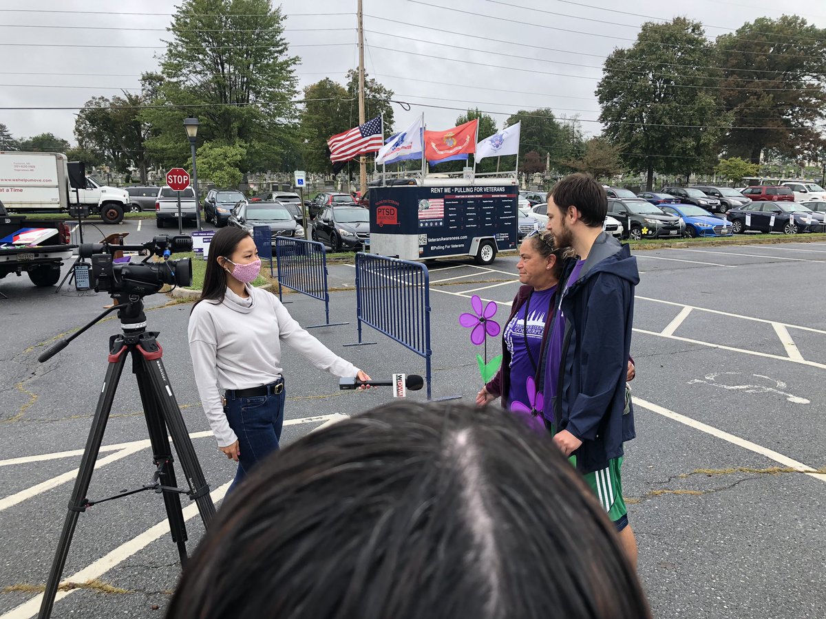 AlzMaryland's tweet photo. Thank you @TheRheeTweet #WDVM for spotlighting Western Maryland #walk2endalz and raising #Alzheimers awareness. https://t.co/yMTcCn796F