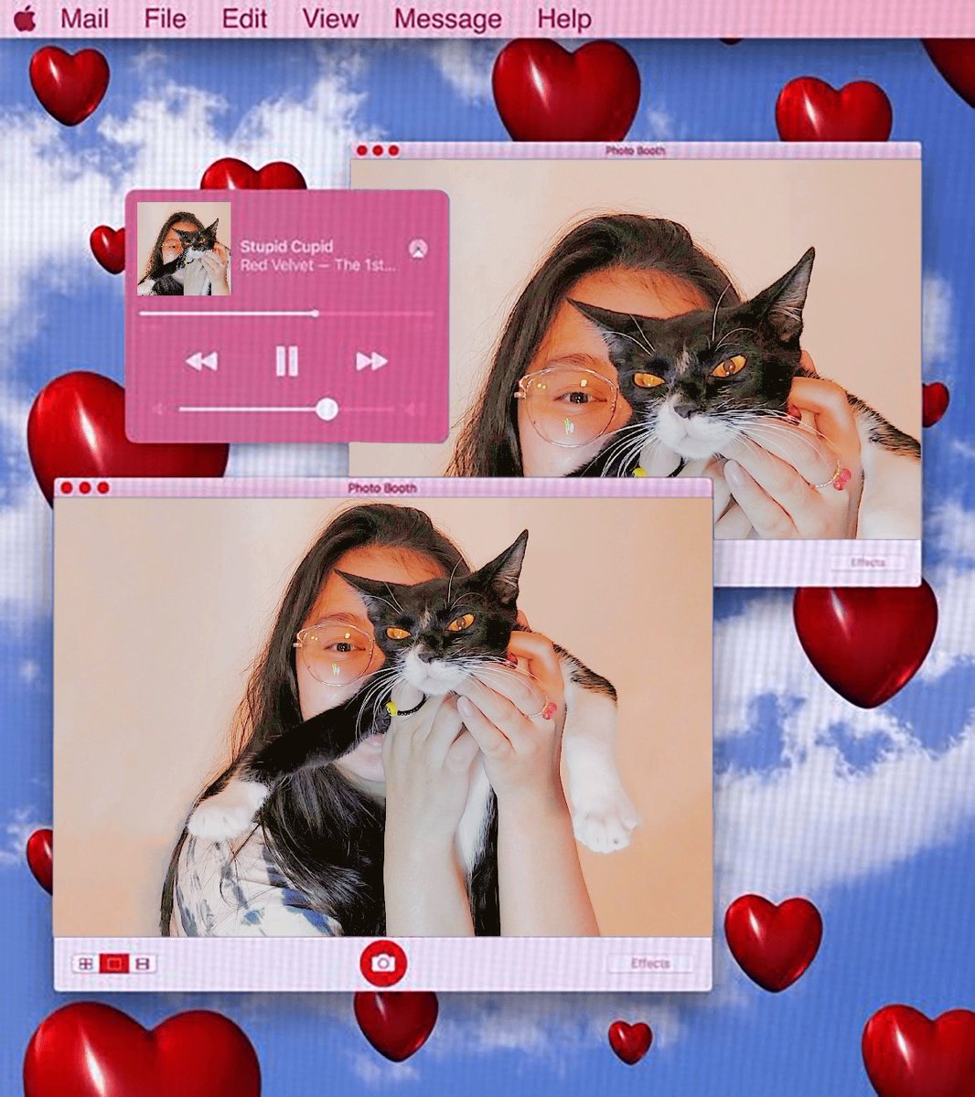 chubbinnie's tweet photo. Us & our fur babies ₍˄·͈༝·͈˄₎◞ ̑̑
꒰ #thaiselcaday #TLSD #khaotung ꒱ https://t.co/PuZ4hS3koj