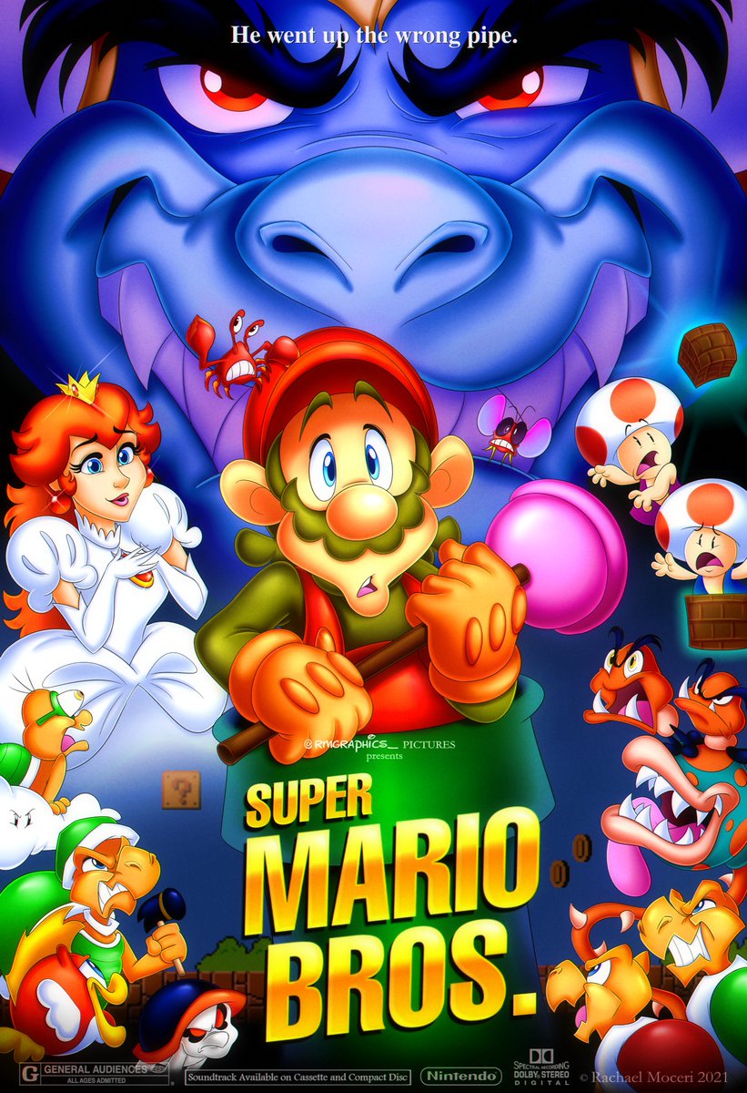 rachdrawsmario's tweet photo. Would you guys be interested in seeing more Disney-esque posters of the Mario games? :0

Just thinking that I haven't done one in a hot minute and SMB3's anniversary is coming up! https://t.co/S1TzG17YBP