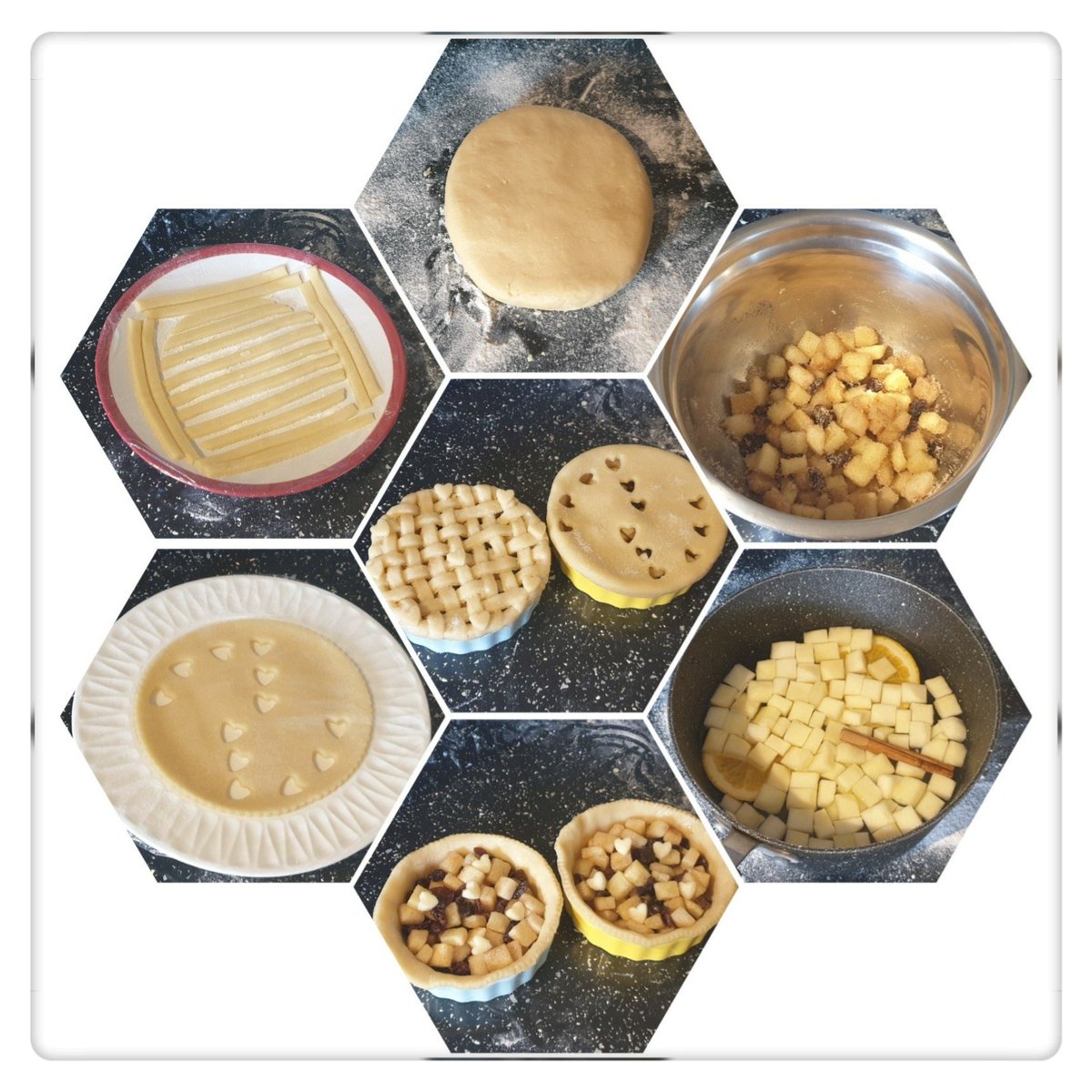 ShanDS14's tweet photo. ^_* Fun with the pastry dough ~ Apple Pie 🍎🥧
#TeaRoom #SweetPastry #ApplePie #SweetDiet 😋🥰 https://t.co/zi2hO5lxy8