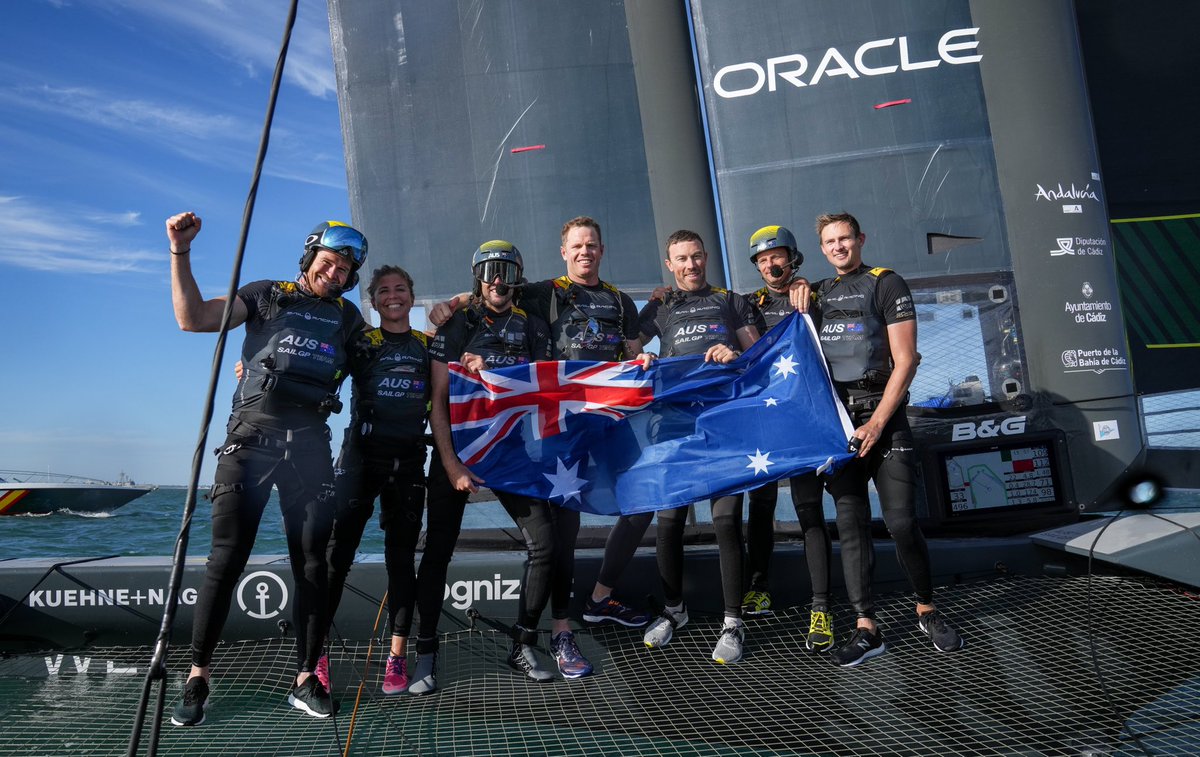 CHAMPIONS OF CADIZ SAIL GRAND PRIX 🍾 Now that was some bloody crazy sailing...