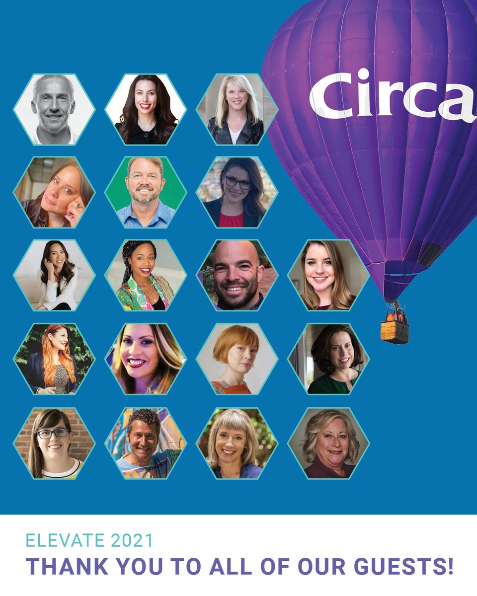 That’s a wrap on Elevate 2021!

Thank you so much to all of our wonderful guests and speakers for making this event truly unforgettable!

To be the first to access full episodes, announcements, follow-ups &amp; more, sign up at circa.co/elevate!

See you soon!

#Elevate2021