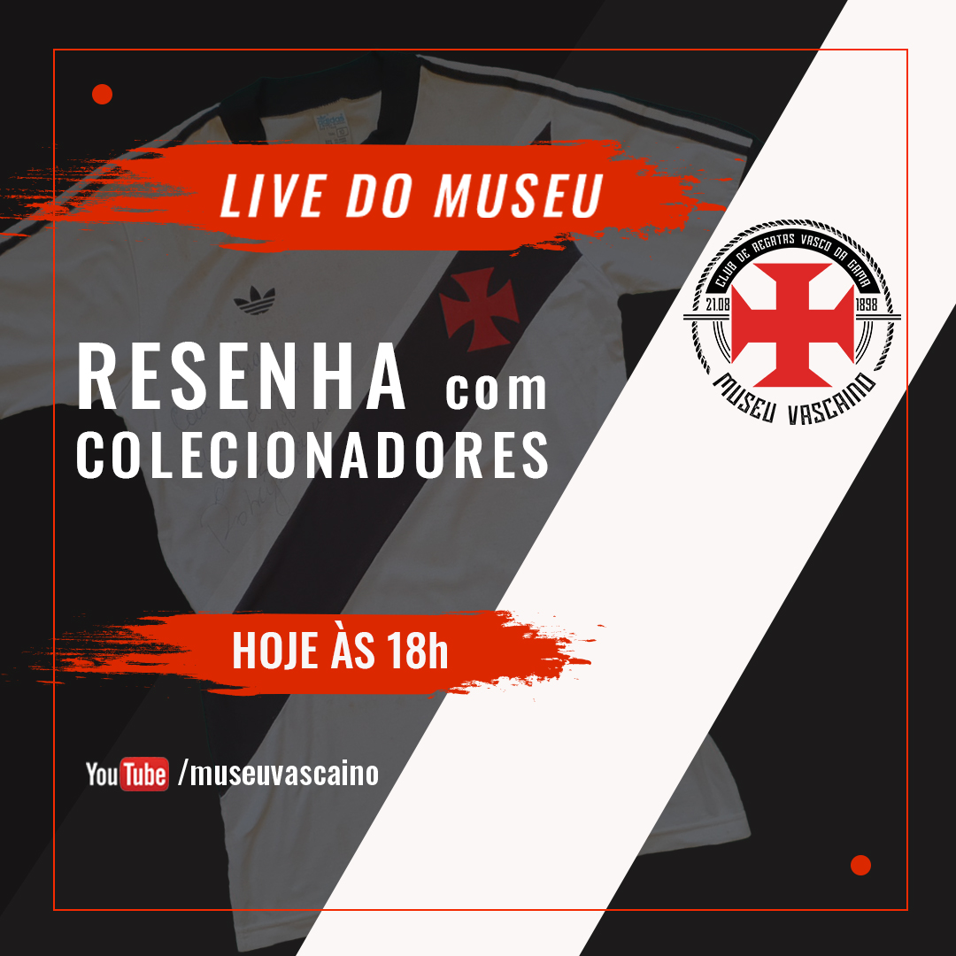 MuseuVascaino's tweet photo. Hoje é dia de #LiveDoMuseu. Com uma resenha bacana com alguns dos maiores Colecionadores Vascaínos. É daqui a pouco lá no @YouTube. Não vai perder, esperamos todos vocês lá... 

https://t.co/DYIp6744zP https://t.co/dzlIlWTvGf